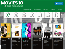 Tablet Screenshot of moviesten.com